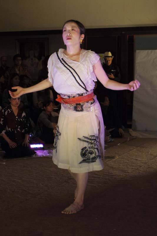 古代文字・ピアノ・ダンスコラボレーション企画『藝〜The power of origin』@ 日暮里天王寺 Photo / Nobuyuki Aoki