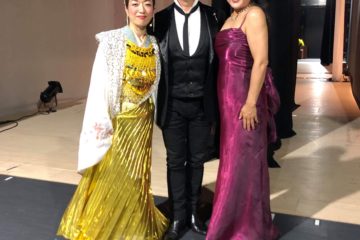 中鉢さん、美奈子さんと終演後。